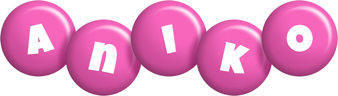 Aniko candy-pink logo