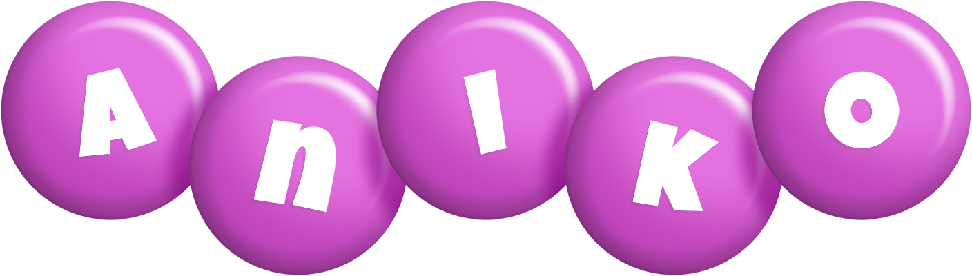 Aniko candy-purple logo