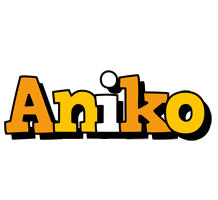 Aniko cartoon logo