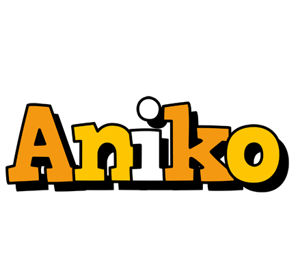 Aniko cartoon logo