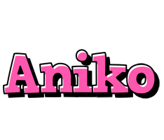 Aniko girlish logo