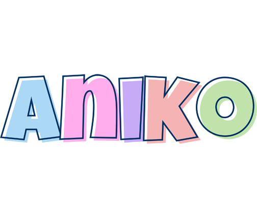 Aniko pastel logo