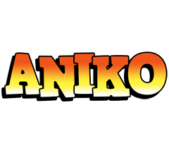 Aniko sunset logo