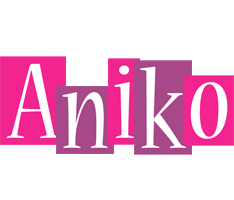 Aniko whine logo