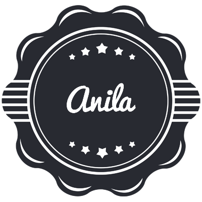 Anila badge logo