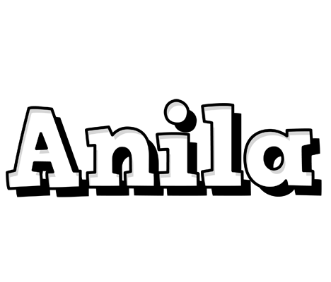 Anila snowing logo