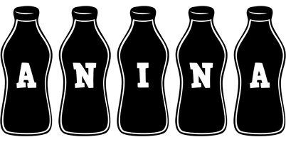 Anina bottle logo