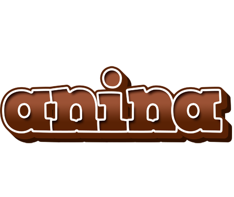 Anina brownie logo