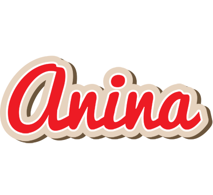 Anina chocolate logo