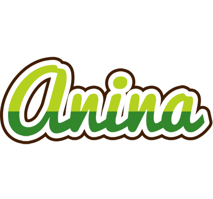 Anina golfing logo