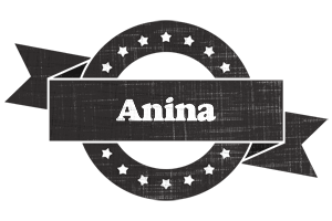 Anina grunge logo