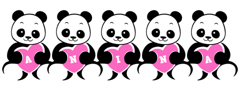 Anina love-panda logo