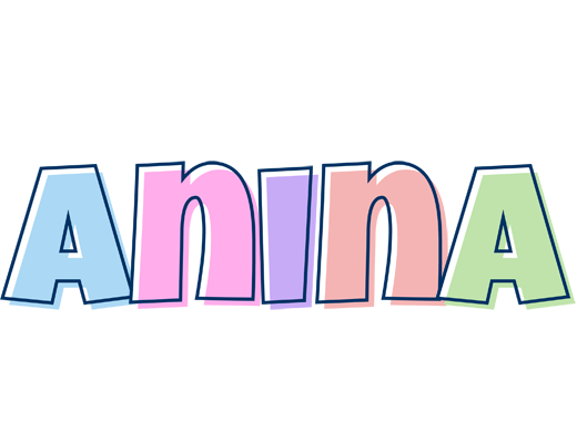 Anina pastel logo