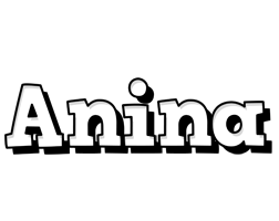 Anina snowing logo