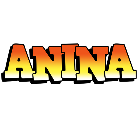 Anina sunset logo