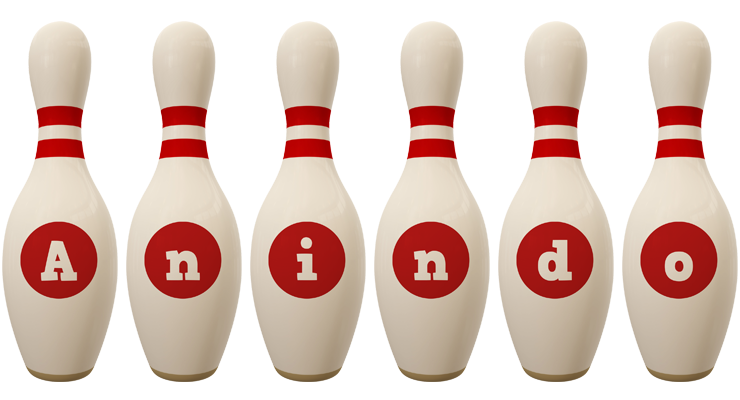 Anindo bowling-pin logo