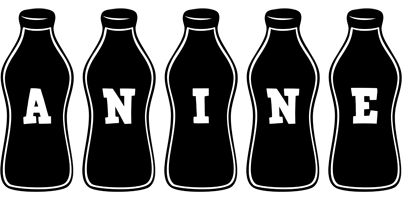 Anine bottle logo