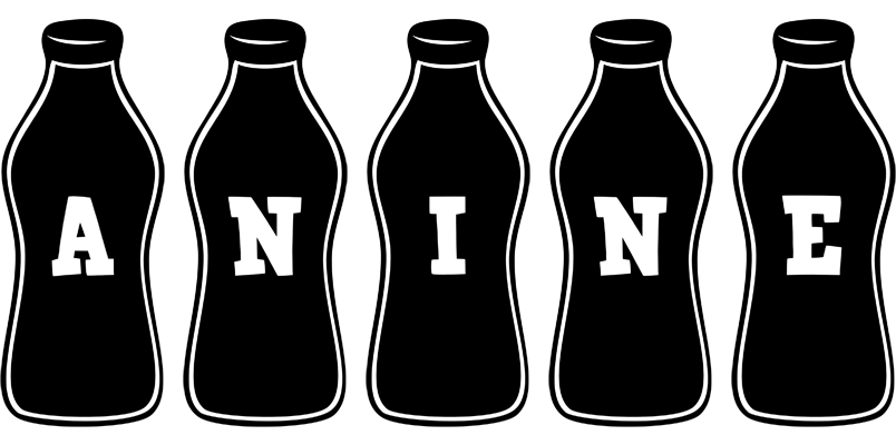 Anine bottle logo