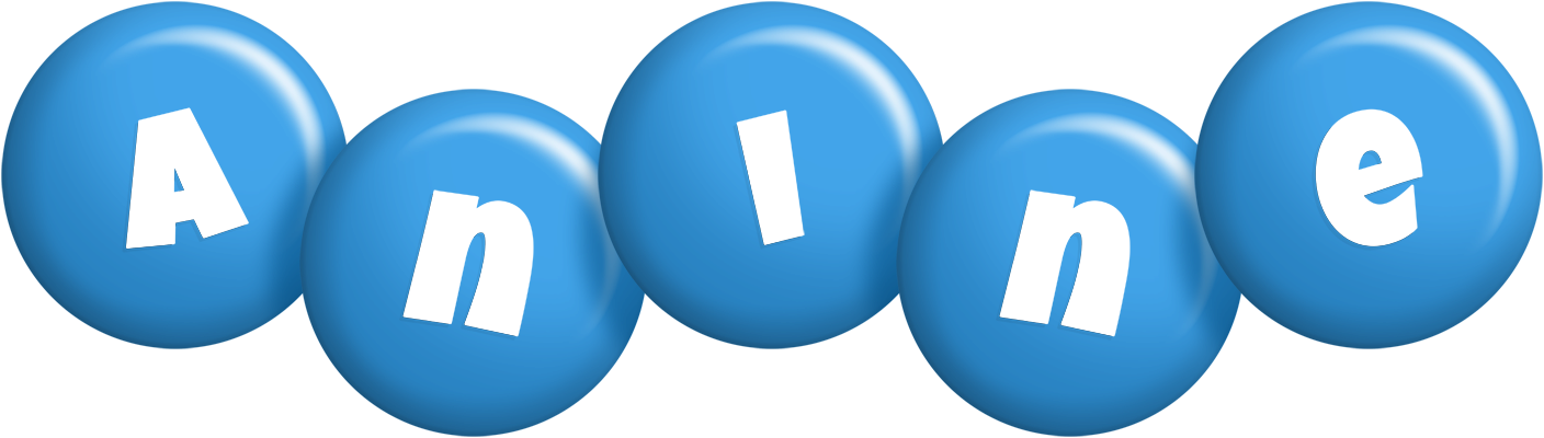 Anine candy-blue logo