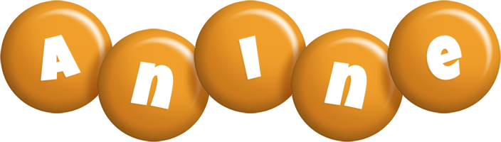 Anine candy-orange logo