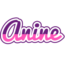 Anine cheerful logo