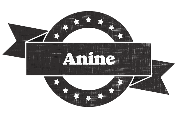 Anine grunge logo