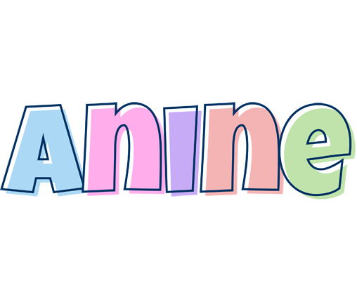 Anine pastel logo