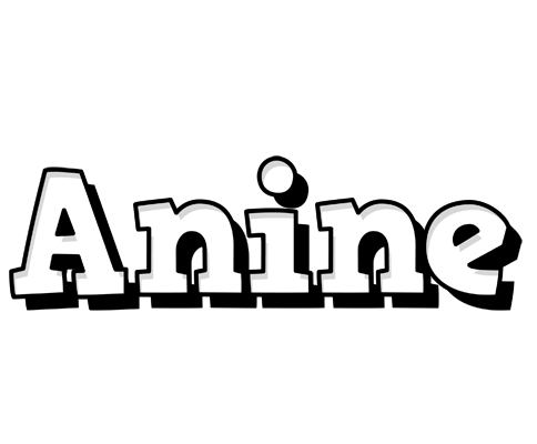 Anine snowing logo