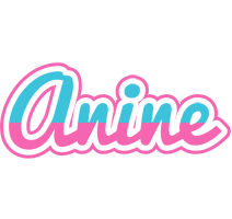 Anine woman logo