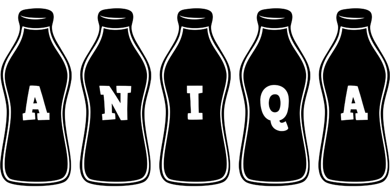 Aniqa bottle logo