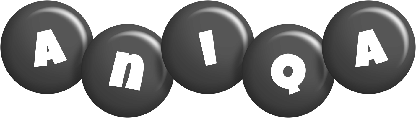 Aniqa candy-black logo