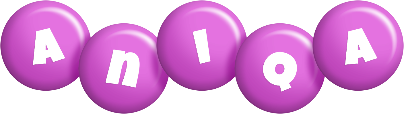 Aniqa candy-purple logo