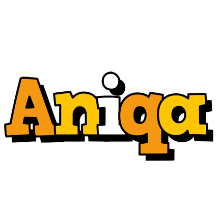 Aniqa cartoon logo
