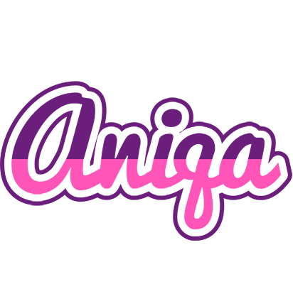 Aniqa cheerful logo
