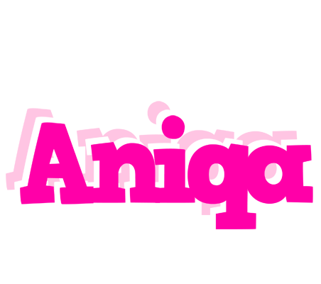 Aniqa dancing logo