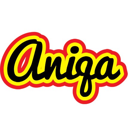 Aniqa flaming logo
