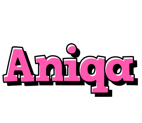 Aniqa girlish logo