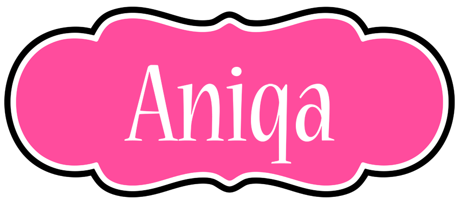 Aniqa invitation logo