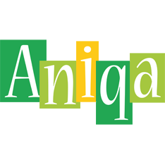 Aniqa lemonade logo