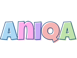 Aniqa pastel logo