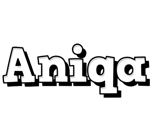 Aniqa snowing logo