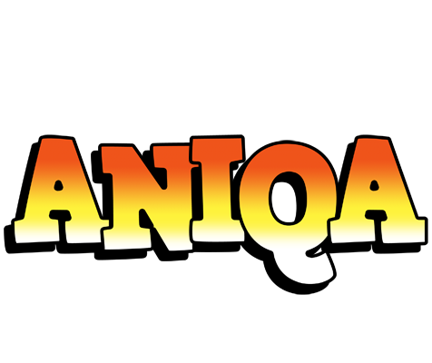 Aniqa sunset logo