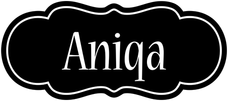 Aniqa welcome logo