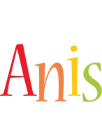 Anis birthday logo