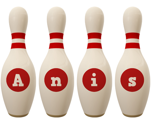 Anis bowling-pin logo
