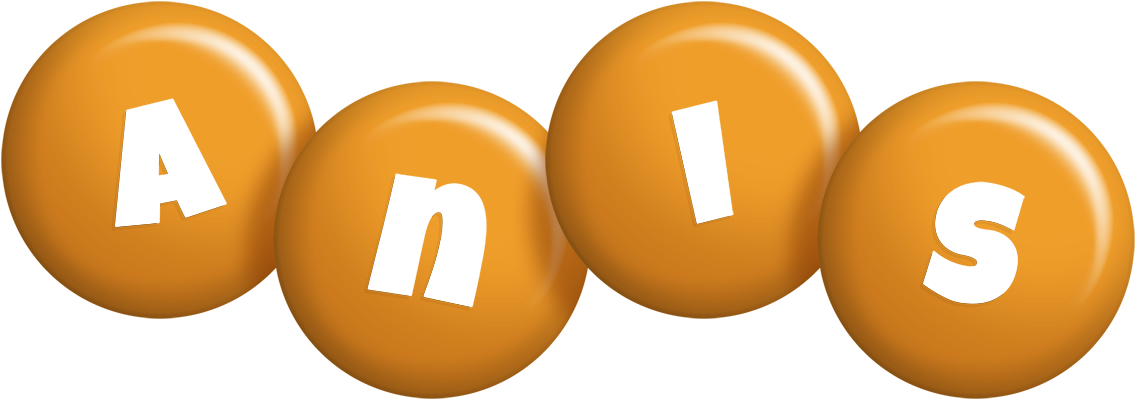 Anis candy-orange logo