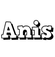 Anis snowing logo