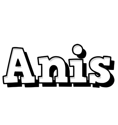 Anis snowing logo