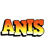 Anis sunset logo