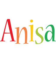 Anisa birthday logo